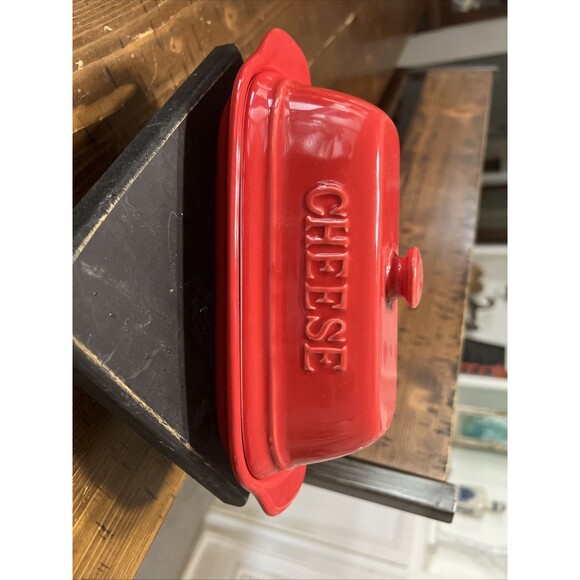 Gourmet du Village Bistro Collection Cheese (Fromage) with Lid - Picture 2 of 4